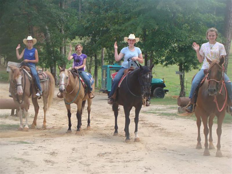 South Arkansas horseback trail rides