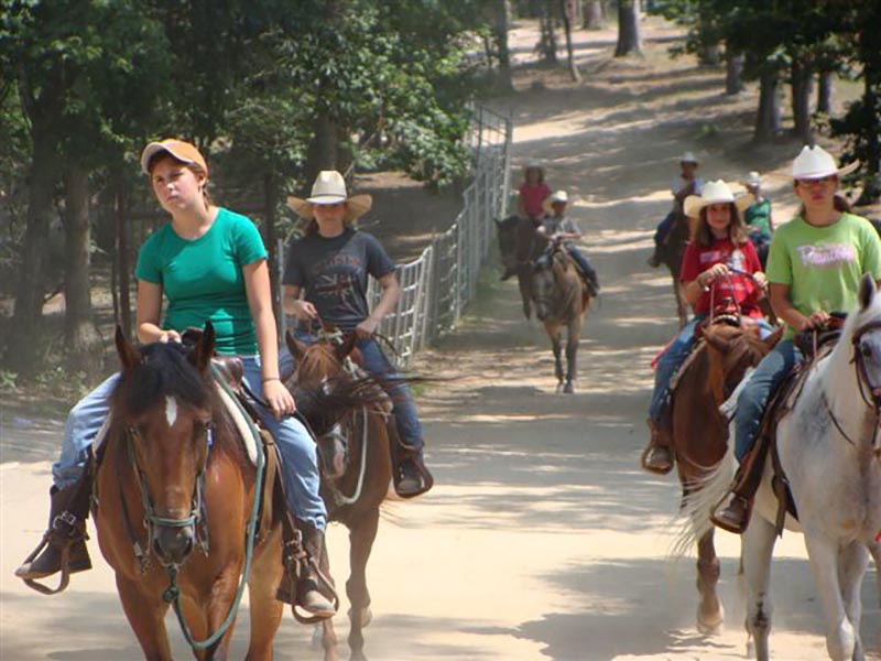 South Arkansas horseback trail rides