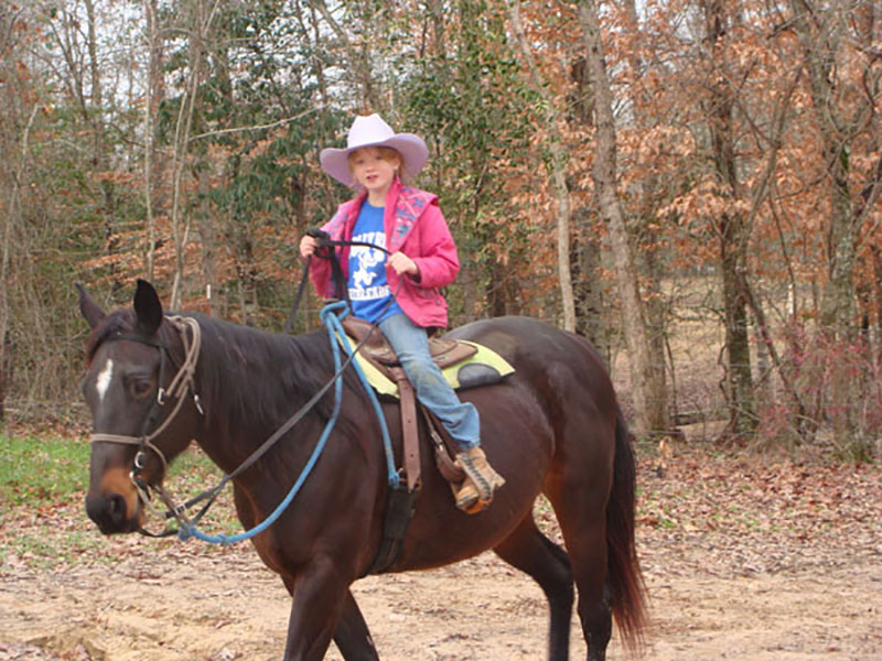 South Arkansas horseback trail rides