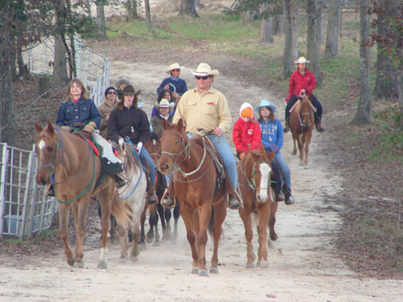 South Arkansas horseback trail rides