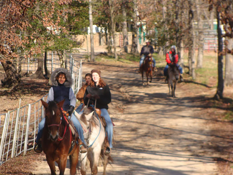 South Arkansas horseback trail rides